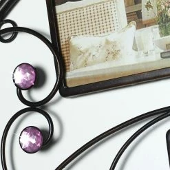 Coupon 🎁 Adeco Brown Black Decorative 6-opening Collage Bronze Iron Metal Wall Hanging Scroll Picture Photo Frame ✨ -Adeco Shop Adeco Brown Black Decorative 6 opening Collage Bronze Iron Metal Wall Hanging Scroll Picture Photo Frame 5