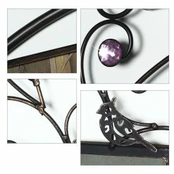 Coupon 🎁 Adeco Brown Black Decorative 6-opening Collage Bronze Iron Metal Wall Hanging Scroll Picture Photo Frame ✨ -Adeco Shop Adeco Brown Black Decorative 6 opening Collage Bronze Iron Metal Wall Hanging Scroll Picture Photo Frame 8