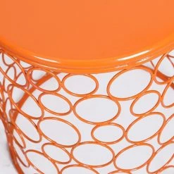 Best reviews of 🤩 Adeco Circle Pattern Bright Yellow Round Iron Nesting Stools(Set Of 2) Orange ✨ -Adeco Shop Adeco Circle Pattern Bright Yellow Round Iron Nesting Stools28Set of 229 11