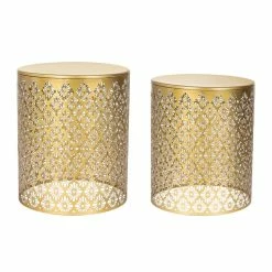 Top 10 🎉 Adeco Coffee Nesting Side End Tables Set Of 2- Round Stools Stand 👍 -Adeco Shop Adeco Coffee Nesting Side End Tables Set of 2 Round Stools Stand 7