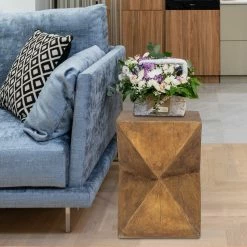 Wholesale ๐ Adeco Concrete Accent End Table Modern Hourglass Outdoor Side Table ๐ 14 Wholesale ๐ Adeco Concrete Accent End Table Modern Hourglass Outdoor Side Table ๐ -Adeco Shop Adeco Concrete Accent End Table Modern Hourglass Outdoor Side Table 2