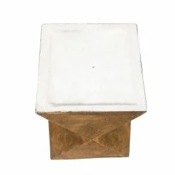 Wholesale ๐ Adeco Concrete Accent End Table Modern Hourglass Outdoor Side Table ๐ 19 Wholesale ๐ Adeco Concrete Accent End Table Modern Hourglass Outdoor Side Table ๐ -Adeco Shop Adeco Concrete Accent End Table Modern Hourglass Outdoor Side Table 7