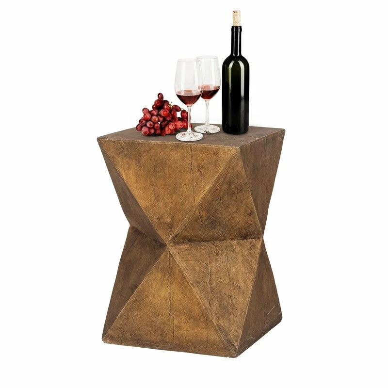 Wholesale ๐ Adeco Concrete Accent End Table Modern Hourglass Outdoor Side Table ๐ 12 Wholesale ๐ Adeco Concrete Accent End Table Modern Hourglass Outdoor Side Table ๐ - Image 10