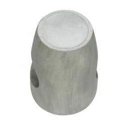 Cheap 🔥 Adeco Concrete Accent End Table Modern Round Outdoor Side Table ⭐ -Adeco Shop Adeco Concrete Accent End Table2C Modern Round Plant Outdoor Side Table 9