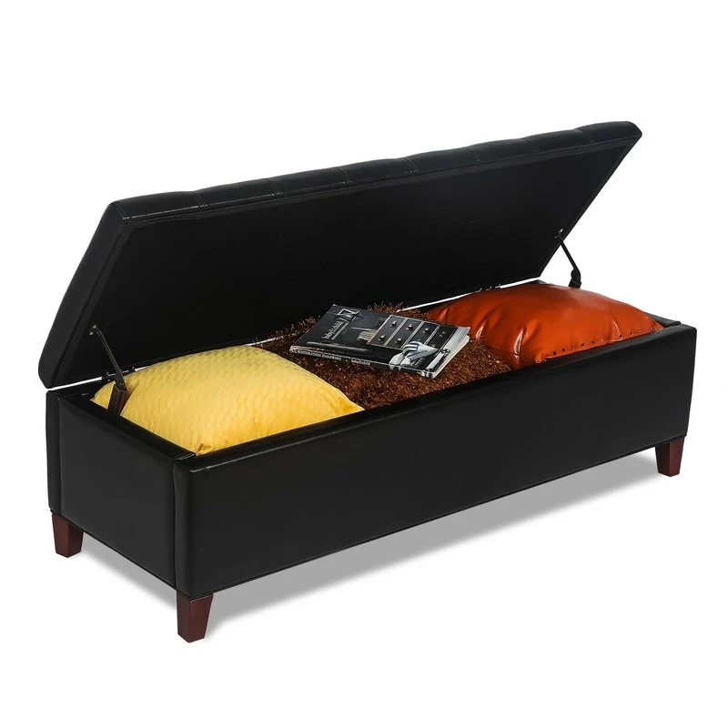 Budget 🥰 Adeco Contemporary Accent Bench Storage Ottoman Assembly Required 🧨 15 Budget 🥰 Adeco Contemporary Accent Bench Storage Ottoman Assembly Required 🧨 - Image 13