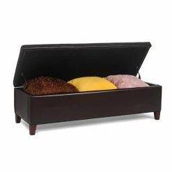 Hot Sale 👍 Adeco Contemporary Accent Storage Ottoman Bench Assembly Required 💯 -Adeco Shop Adeco Contemporary Accent Storage Ottoman Bench Assembly Required 8