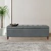 Flash Sale 💯 Adeco Contemporary Storage Ottoman Accent Bench Assembly Required 🎉