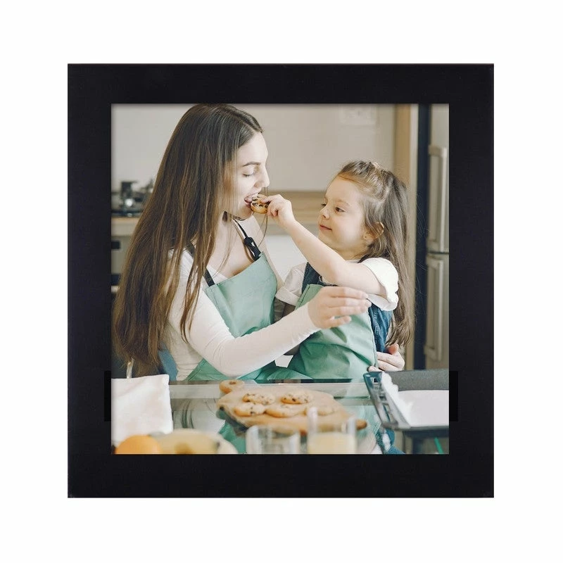 Discount ❤️ Adeco Decorative Black Wood 1.25-Inch Wide Wall Hanging 10 X 10-inch Photo Frame ⌛ 4 Discount ❤️ Adeco Decorative Black Wood 1.25-Inch Wide Wall Hanging 10 X 10-inch Photo Frame ⌛ - Image 2