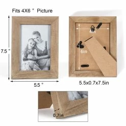Best reviews of 👏 Adeco Decorative Distressed Wood Picture Frame Set Set Of 6-brown 🎁 -Adeco Shop Adeco Decorative Distressed Wood Picture Frame Set 13