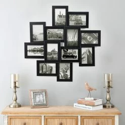 Coupon ๐ Adeco Decorative Scraped Edges Wall Photo Frame 12-4 X 6 Inch Openings โ