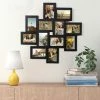 Coupon 👏 Adeco Decorative Wall Wood Hanging Photo Frame 12- 4 X 6 Inch Openings 🎁 -Adeco Shop Adeco Decorative Wall Wood Hanging Photo Frame 12 4 x 6 Inch Openings