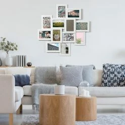 Deals 😍 Adeco Decorative Wood Wall Hanging Photo Frame 12- 4 X 6 Inch Openings ⌛ -Adeco Shop Adeco Decorative Wood Wall Hanging Photo Frame 12 4 x 6 Inch Openings 2