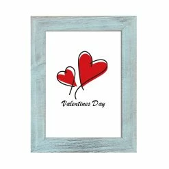 Best Sale 🛒 Adeco Distressed Natural Wood Picture Frame Set Of 6 -sky Blue 🥰 -Adeco Shop Adeco Distressed Natural Wood Picture Frame 10