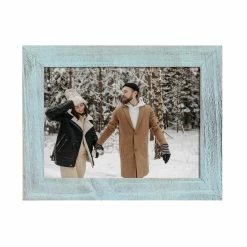 Best Sale 🛒 Adeco Distressed Natural Wood Picture Frame Set Of 6 -sky Blue 🥰 -Adeco Shop Adeco Distressed Natural Wood Picture Frame 11