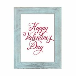 Best Sale 🛒 Adeco Distressed Natural Wood Picture Frame Set Of 6 -sky Blue 🥰 -Adeco Shop Adeco Distressed Natural Wood Picture Frame 3