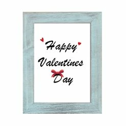 Best Sale 🛒 Adeco Distressed Natural Wood Picture Frame Set Of 6 -sky Blue 🥰 -Adeco Shop Adeco Distressed Natural Wood Picture Frame 6