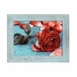 Best Sale 🛒 Adeco Distressed Natural Wood Picture Frame Set Of 6 -sky Blue 🥰 -Adeco Shop Adeco Distressed Natural Wood Picture Frame 8