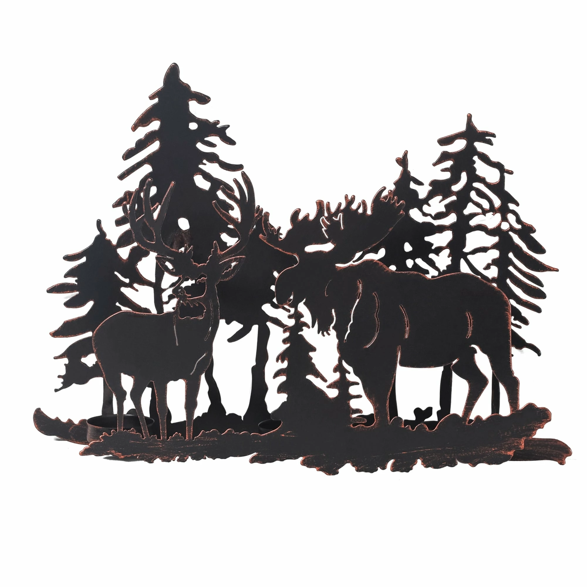 Brand new ❤️ Adeco Elk Candle Holder Metal Sconce - 12.7 "x2.6 "x9.2" 😍 3 Brand new ❤️ Adeco Elk Candle Holder Metal Sconce - 12.7 "x2.6 "x9.2" 😍 - Image 3