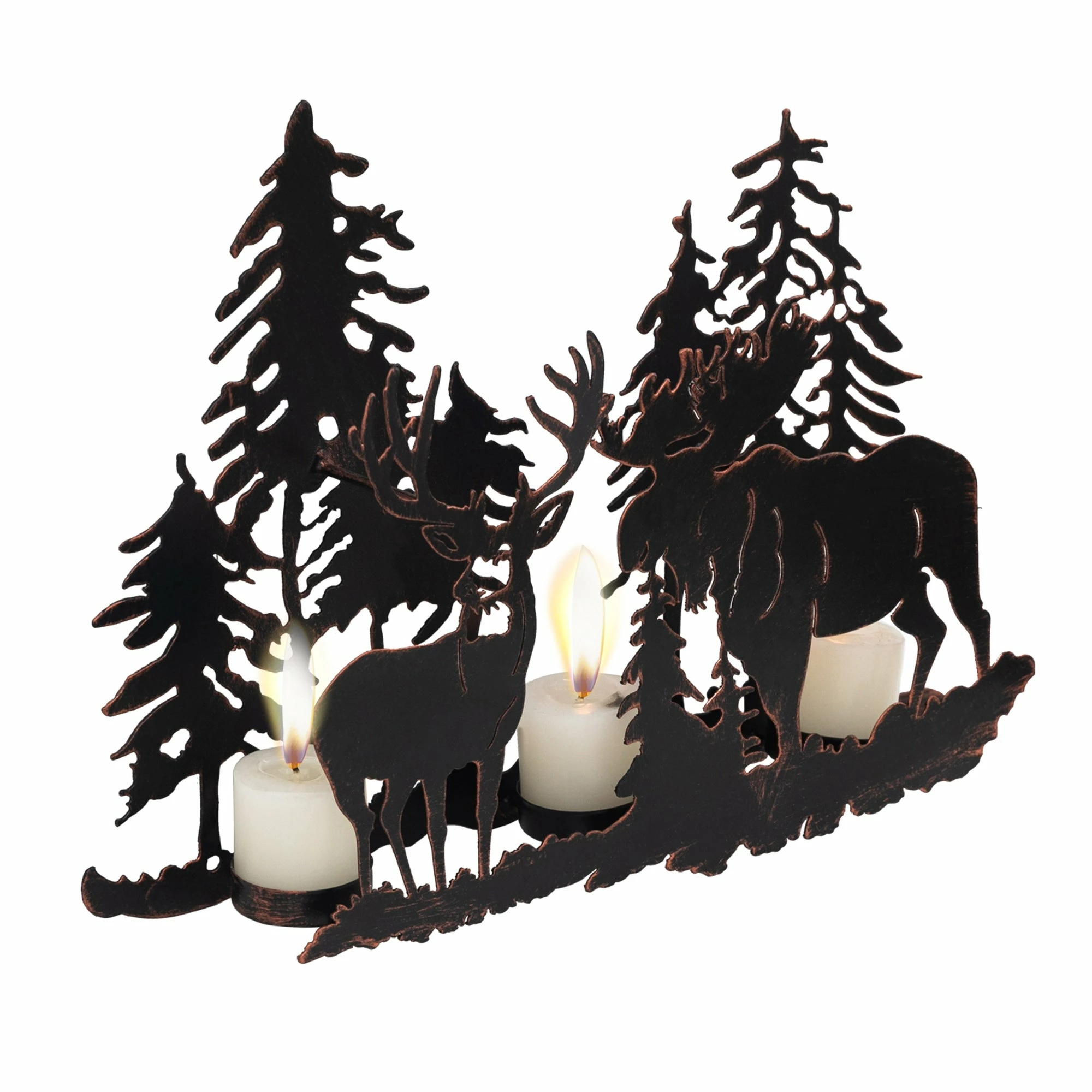 Brand new ❤️ Adeco Elk Candle Holder Metal Sconce - 12.7 "x2.6 "x9.2" 😍 4 Brand new ❤️ Adeco Elk Candle Holder Metal Sconce - 12.7 "x2.6 "x9.2" 😍 - Image 4