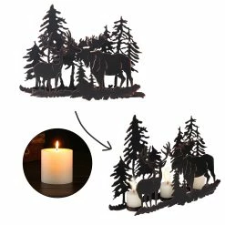 Brand new ❤️ Adeco Elk Candle Holder Metal Sconce - 12.7 "x2.6 "x9.2" 😍 12 Brand new ❤️ Adeco Elk Candle Holder Metal Sconce - 12.7 "x2.6 "x9.2" 😍 -Adeco Shop Adeco Elk Candle Holder Metal Sconce 4