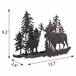 Brand new ❤️ Adeco Elk Candle Holder Metal Sconce - 12.7 "x2.6 "x9.2" 😍 13 Brand new ❤️ Adeco Elk Candle Holder Metal Sconce - 12.7 "x2.6 "x9.2" 😍 -Adeco Shop Adeco Elk Candle Holder Metal Sconce 5