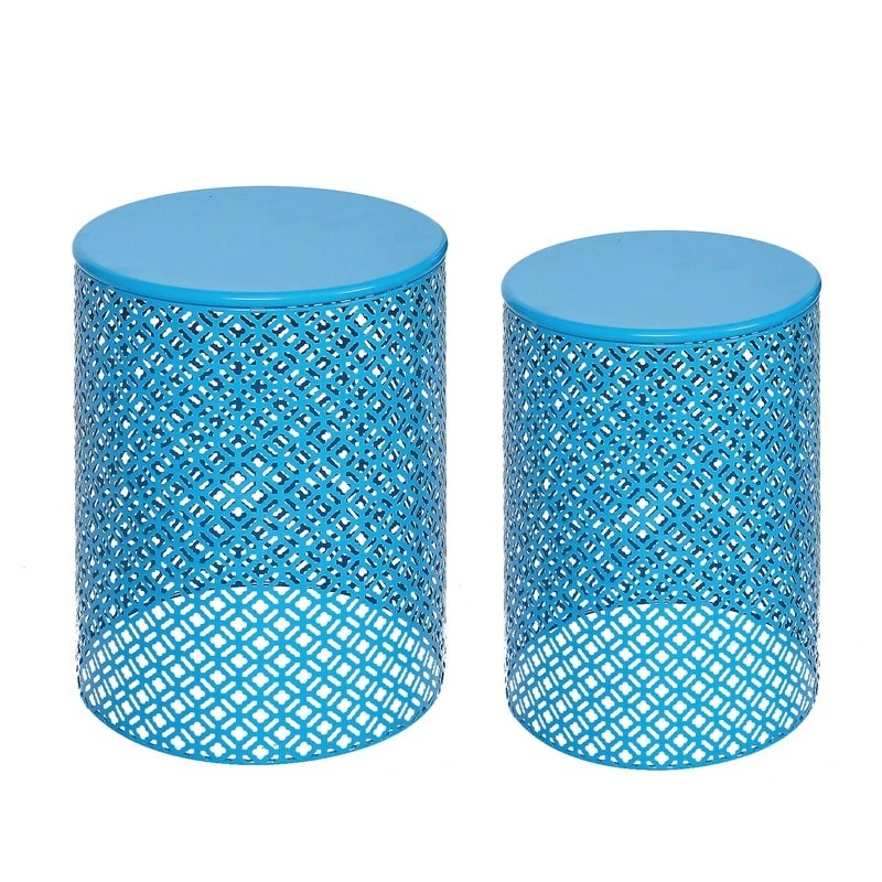 Cheap 😍 Adeco End Tables Set Of 2 Round Coffee Tables Nightstands Stools ✨ 7 Cheap 😍 Adeco End Tables Set Of 2 Round Coffee Tables Nightstands Stools ✨ - Image 5