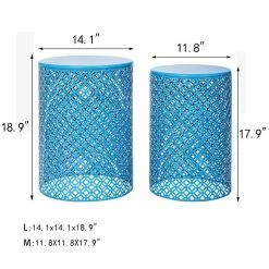 Cheap 😍 Adeco End Tables Set Of 2 Round Coffee Tables Nightstands Stools ✨ 17 Cheap 😍 Adeco End Tables Set Of 2 Round Coffee Tables Nightstands Stools ✨ -Adeco Shop Adeco End Tables Set of 2 Round Coffee Tables Nightstands Stools 15