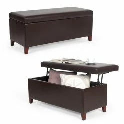 Deals ⭐ Adeco Fabric Design Rectangular Tufted Lift Top Storage Ottoman Bench 👍 14 Deals ⭐ Adeco Fabric Design Rectangular Tufted Lift Top Storage Ottoman Bench 👍 -Adeco Shop Adeco Fabric Design Rectangular Tufted Lift Top Storage Ottoman Bench 3