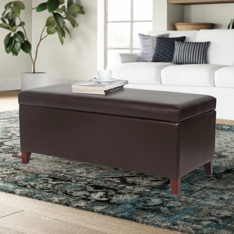 Deals ⭐ Adeco Fabric Design Rectangular Tufted Lift Top Storage Ottoman Bench 👍 3 Deals ⭐ Adeco Fabric Design Rectangular Tufted Lift Top Storage Ottoman Bench 👍