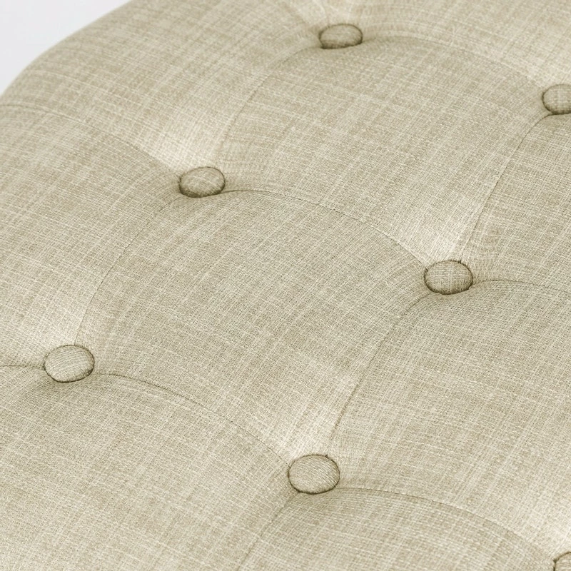 Brand new ๐ Adeco Cylindrical Button-tufted Lift-top Storage Ottoman Beige ๐ฏ 8 Brand new ๐ Adeco Cylindrical Button-tufted Lift-top Storage Ottoman Beige ๐ฏ - Image 6