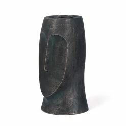 Outlet 😉 Adeco Face Planters Pots With Drainage Hole Black 👍 -Adeco Shop Adeco Face Planters Pots with Drainage Hole 9