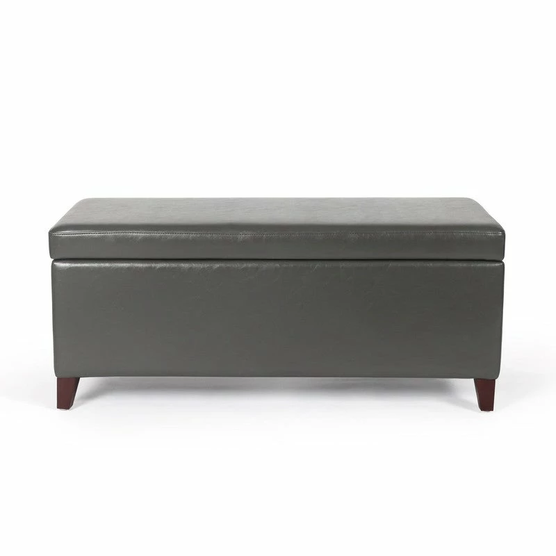 Cheap ✨ Adeco Faux Leather Tufted Lift Top Storage Ottoman Bench Footstool ⭐ 6 Cheap ✨ Adeco Faux Leather Tufted Lift Top Storage Ottoman Bench Footstool ⭐ - Image 4