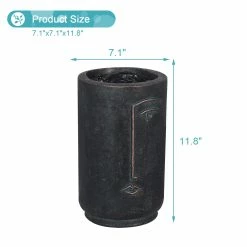 Best Sale ๐ Adeco Flower Pots Face Head Planter For Outdoor Indoor Brown โญ 14 Best Sale ๐ Adeco Flower Pots Face Head Planter For Outdoor Indoor Brown โญ -Adeco Shop Adeco Flower Pots Face Head Planter for Outdoor Indoor 5