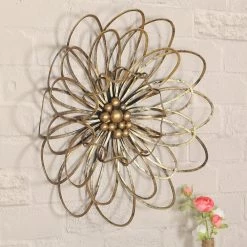 Budget ⭐ Adeco Flower Urban Design Metal Wall Decor 🎁 -Adeco Shop Adeco Flower Urban Design Metal Wall Decor for Nature Home Art c6628b89 bcc5 4865 9f2d 61207996dbb5 1000