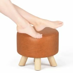 Promo 🛒 Adeco Foot Rest Ottoman Pet Stool Beige 🎁 21 Promo 🛒 Adeco Foot Rest Ottoman Pet Stool Beige 🎁 -Adeco Shop Adeco Foot Rest Ottoman Pet Stool 9