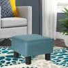 Cheap 🎁 Adeco Footrest Small Square Ottoman Fabric Modern Seat Chair Footstool 😀 -Adeco Shop Adeco Footrest Small Square Ottoman Fabric Modern Seat Chair Footstool
