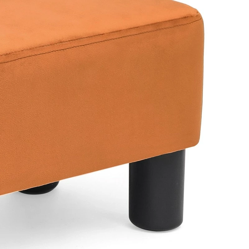 Best Sale ๐ Adeco Footstool Ottoman Fabric Footrest Modern Rectangular Stool Green ๐ 7 Best Sale ๐ Adeco Footstool Ottoman Fabric Footrest Modern Rectangular Stool Green ๐ - Image 5