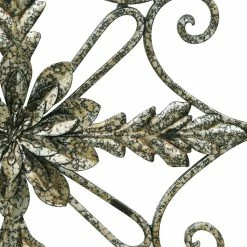 Wholesale 💯 Adeco Home Decorative Scrolled Metal Wall Decor Urban Flower Cross 😍 -Adeco Shop Adeco Home Decorative Scrolled Metal Wall Decor Urban Flower Cross 7