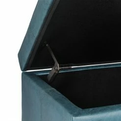 Flash Sale ✔️ Adeco Large Storage Ottoman Bench End Of Bed Bench Rectangular Leather Grey 🎉 -Adeco Shop Adeco Large Storage Ottoman Bench End of Bed Bench Rectangular Leather 5