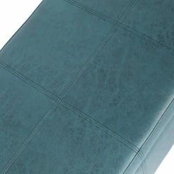 Flash Sale ✔️ Adeco Large Storage Ottoman Bench End Of Bed Bench Rectangular Leather Grey 🎉 -Adeco Shop Adeco Large Storage Ottoman Bench End of Bed Bench Rectangular Leather 7