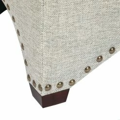 Best reviews of 🥰 Adeco Linen Fabric Storage Ottoman Bench Footstool,Nailhead Trim Cows 😍 -Adeco Shop Adeco Linen Fabric Storage Ottoman Bench Footstool2CNailhead Trim 10