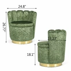 Buy ๐ฏ Adeco Living Room Chair With Storage Accent Chair With Removable Lid - 24.8โ L X 23.23โ W X 26.77โ H Green ๐ 18 Buy ๐ฏ Adeco Living Room Chair With Storage Accent Chair With Removable Lid - 24.8โ L X 23.23โ W X 26.77โ H Green ๐ -Adeco Shop Adeco Living Room Chair with Storage Accent Chair with Removable Lid 5