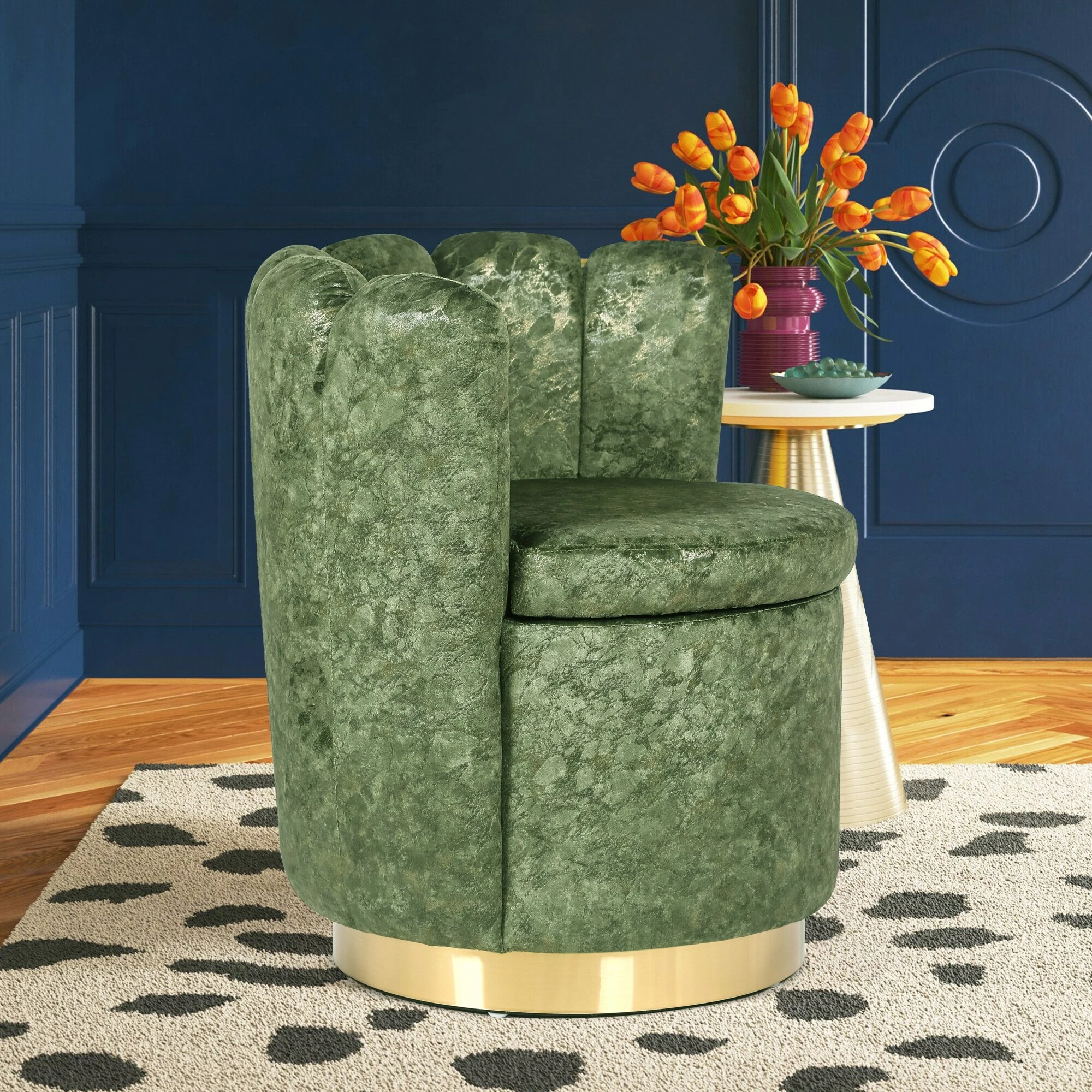 Buy ๐ฏ Adeco Living Room Chair With Storage Accent Chair With Removable Lid - 24.8โ L X 23.23โ W X 26.77โ H Green ๐ 3 Buy ๐ฏ Adeco Living Room Chair With Storage Accent Chair With Removable Lid - 24.8โ L X 23.23โ W X 26.77โ H Green ๐