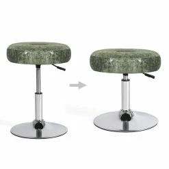 Best deal ๐ฅฐ Adeco Makeup Vanity Stool Chair Round Ottoman Tufted 360ยฐ Swivel Adjustable - 16.1"x16.1"23.2" Blue-fabric ๐ 30 Best deal ๐ฅฐ Adeco Makeup Vanity Stool Chair Round Ottoman Tufted 360ยฐ Swivel Adjustable - 16.1"x16.1"23.2" Blue-fabric ๐ -Adeco Shop Adeco Makeup Vanity Stool Chair Round Ottoman Tufted 360C2B0 Swivel Adjustable 13