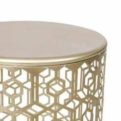 Coupon ❤️ Adeco Metal Accent Nesting Tables Set Of 2 Round End Side Coffee Table 💯 -Adeco Shop Adeco Metal Accent Nesting Tables Set of 2 Round End Side Coffee Table 9