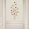 Brand new ⌛ Adeco Metal Flowers Wall Art Decor Wall Hanging Sculpture 👏