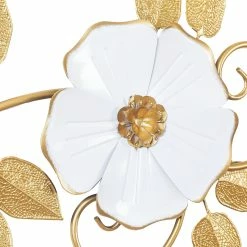 Wholesale ❤️ Adeco Metal Flowers Wall Decor Floral Leaf Wall Decorations 🧨 -Adeco Shop Adeco Metal Flowers Wall Decor Floral Leaf Wall Decorations 4