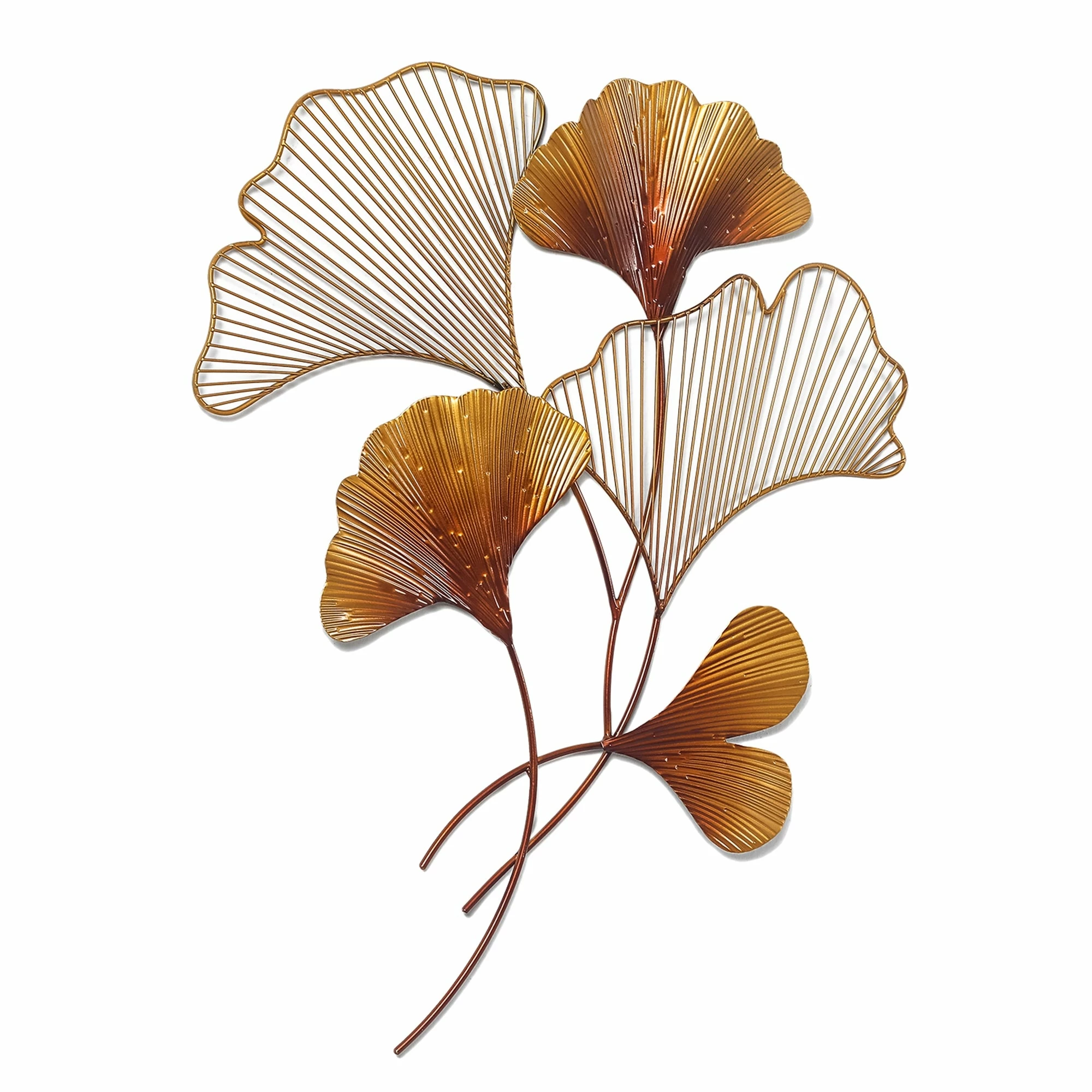 Hot Sale โ๏ธ Adeco Metal Ginkgo Leaves Wall Art Decor ๐คฉ 5 Hot Sale โ๏ธ Adeco Metal Ginkgo Leaves Wall Art Decor ๐คฉ - Image 3