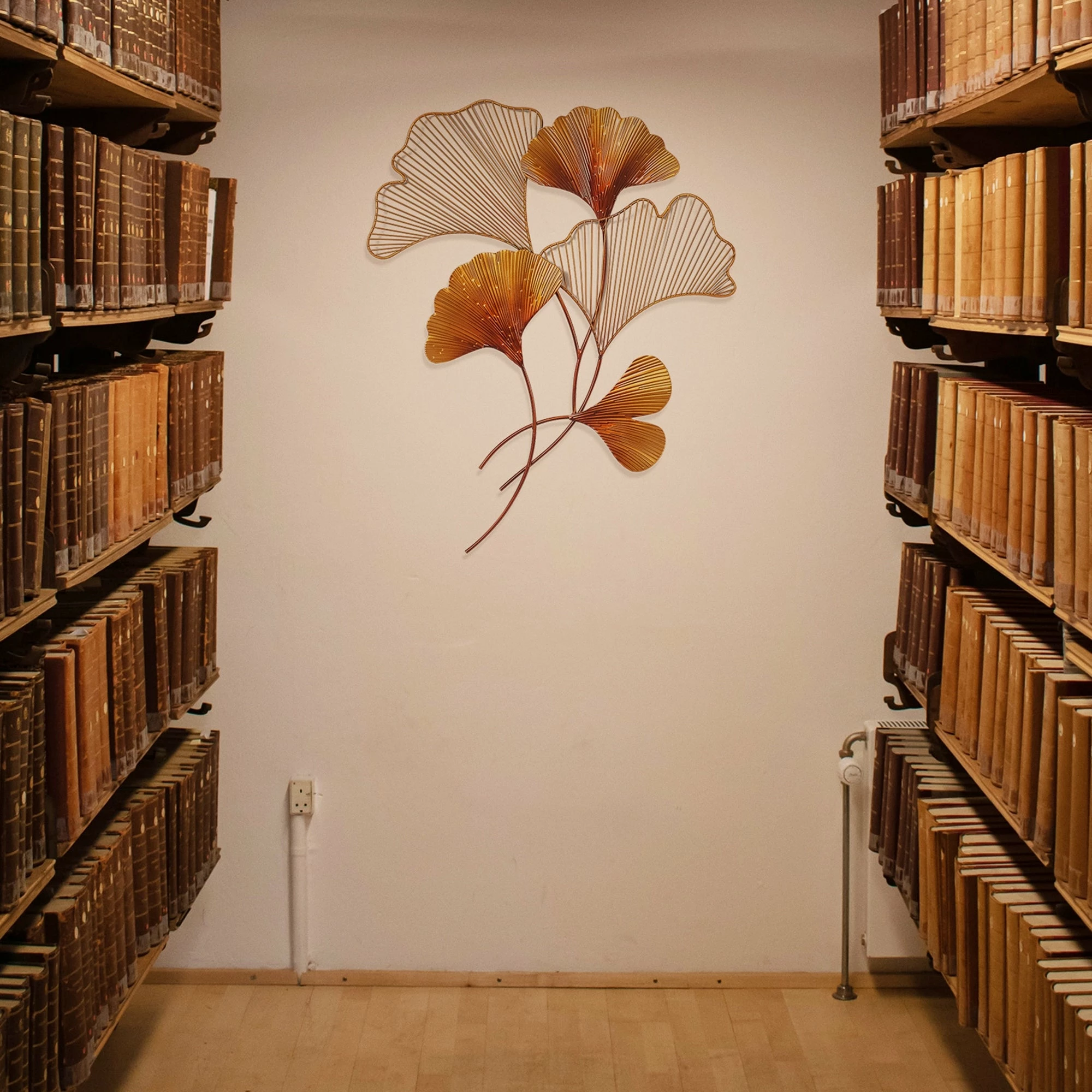 Hot Sale โ๏ธ Adeco Metal Ginkgo Leaves Wall Art Decor ๐คฉ 7 Hot Sale โ๏ธ Adeco Metal Ginkgo Leaves Wall Art Decor ๐คฉ - Image 5