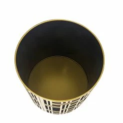 Top 10 😍 Adeco Metal Round End Table - 15.75"D X 15.75"W X 16.93"H 👍 -Adeco Shop Adeco Metal Round Coffee Table2C Side Table End Table Multifunctional Use is covered with a layer of black velvet 7